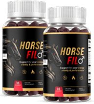 HorseFil two-bottle trial pack, 60-day supply of the daily supplement