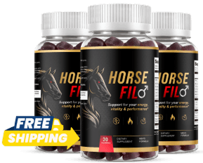 HorseFil three-bottle pack, the most popular 90-day supply of the daily supplement