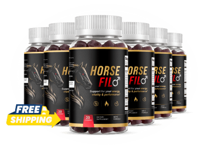 HorseFil six-bottle pack, the recommended 180-day supply of the daily supplement