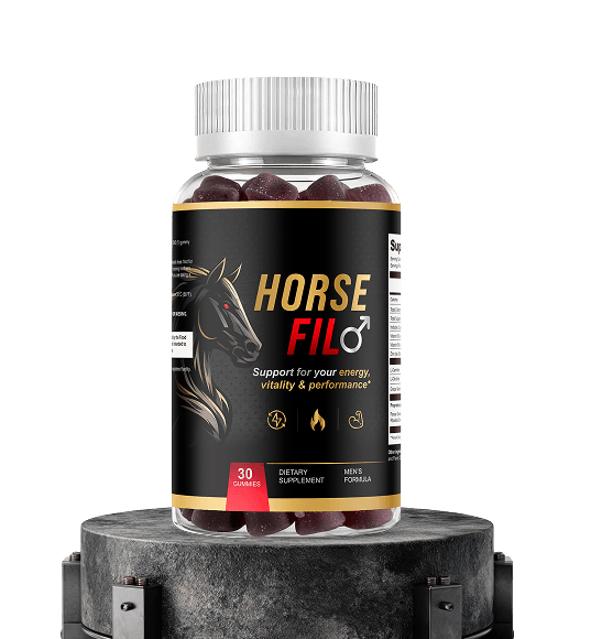 HorseFil bottle pack, the daily supplement for men's energy, vitality and performance